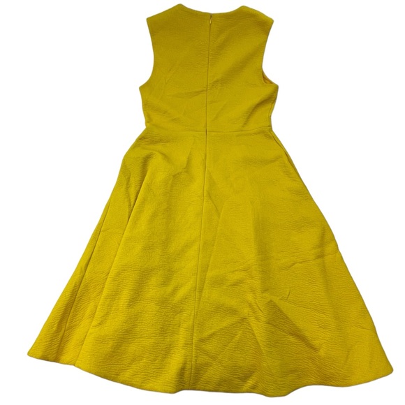 COS Yellow Flared Dress N245-2 - Picture 2 of 9